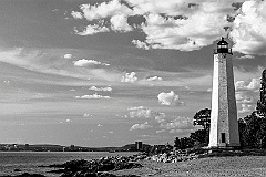 Five Mile Point Lighthouse in Connecticut